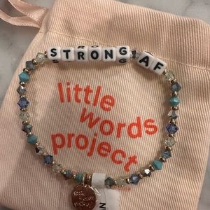 Little Words Project Strong AF Bracelet